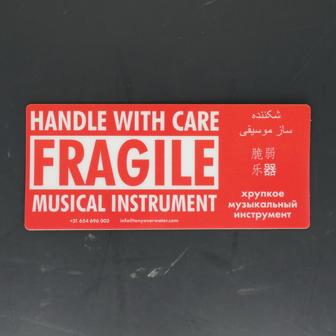 Flightcaselabels Caselabels Fragile - musical instrument