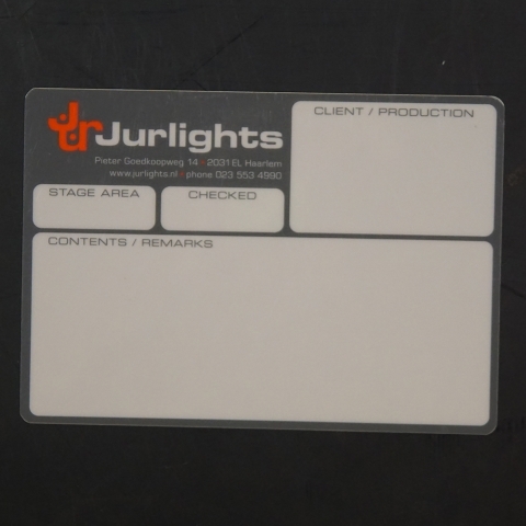 Flightcaselabels Caselabels JURLIGHTS